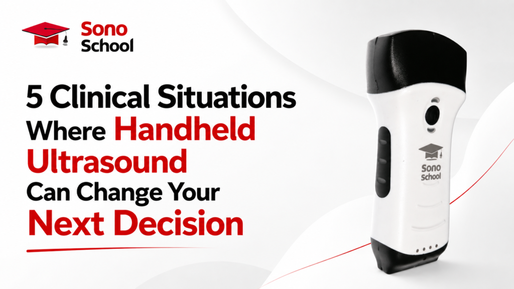 5 Clinical Situations Where Handheld Ultrasound Can Change Your Next Decision